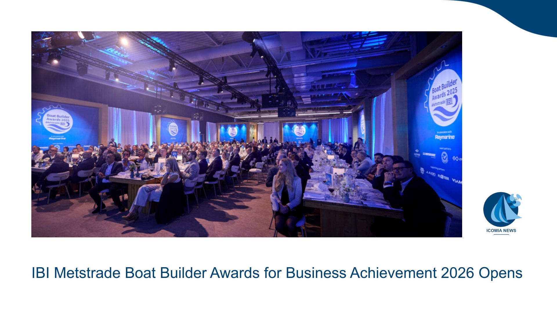 IBI Metstrade Boat Builder Awards for Business Achievement 2026 Opens