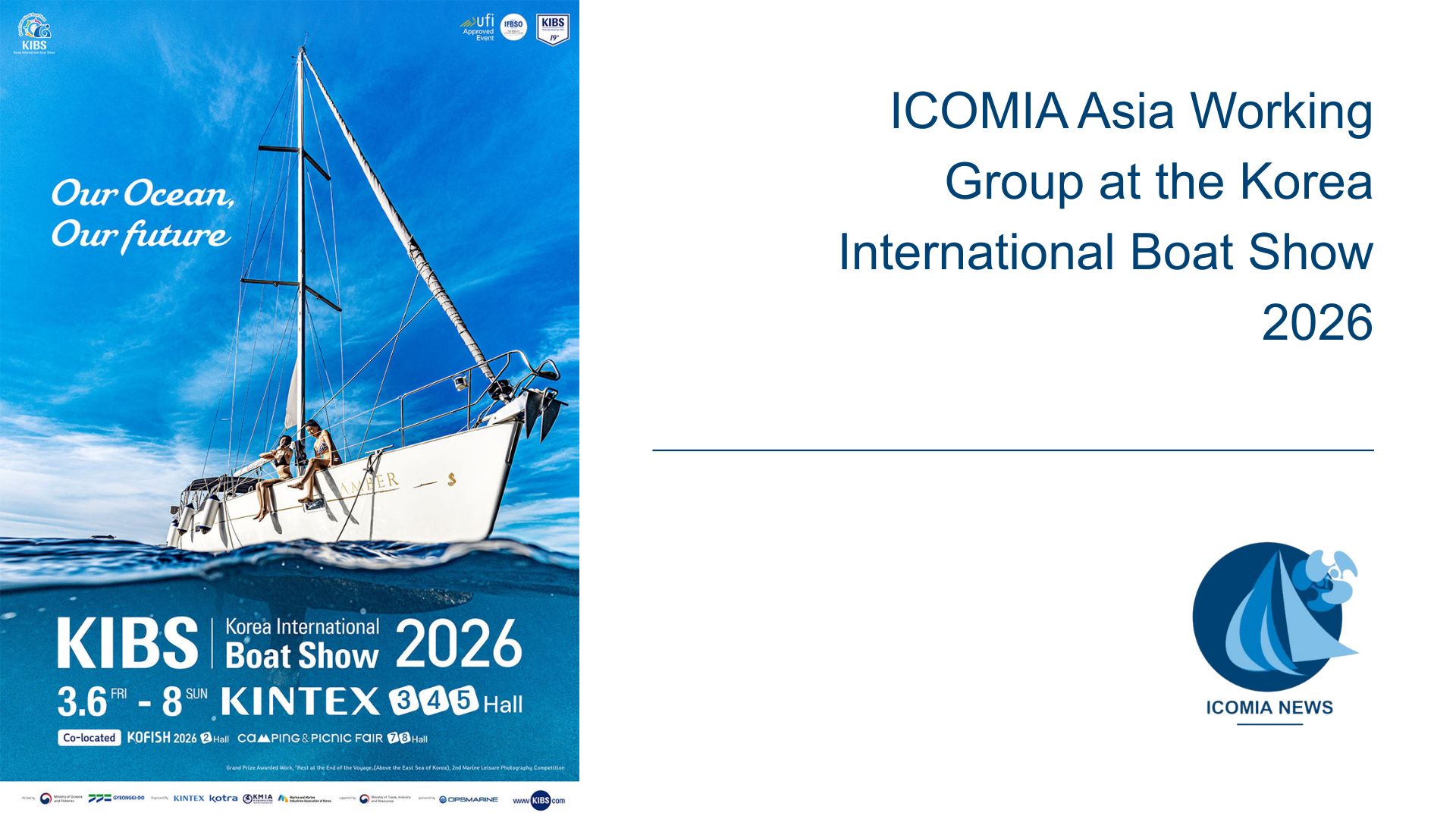 ICOMIA Asia Working Group at the Korea International Boat Show 2026
