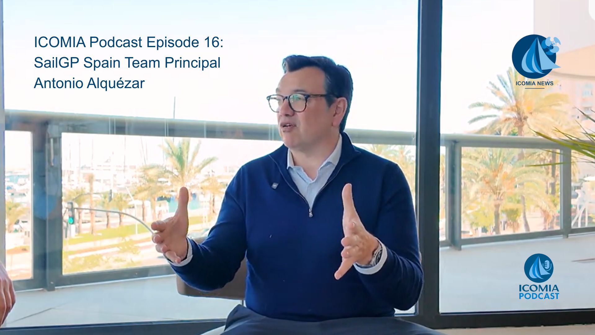 ICOMIA Podcast Episode 16: SailGP Spain Team Principal Antonio Alquézar