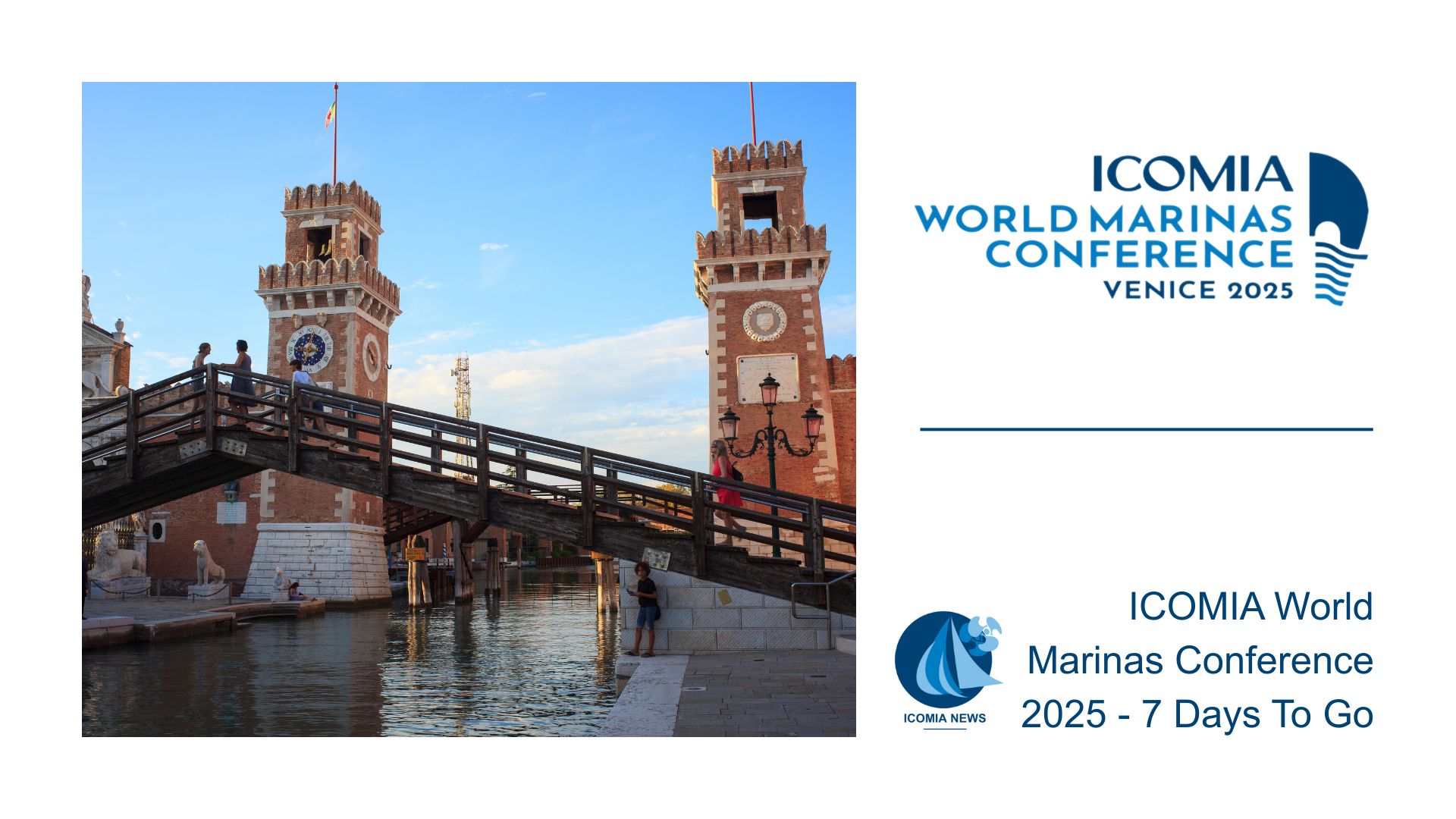 ICOMIA World Marinas Conference 2025 – 7 Days To Go