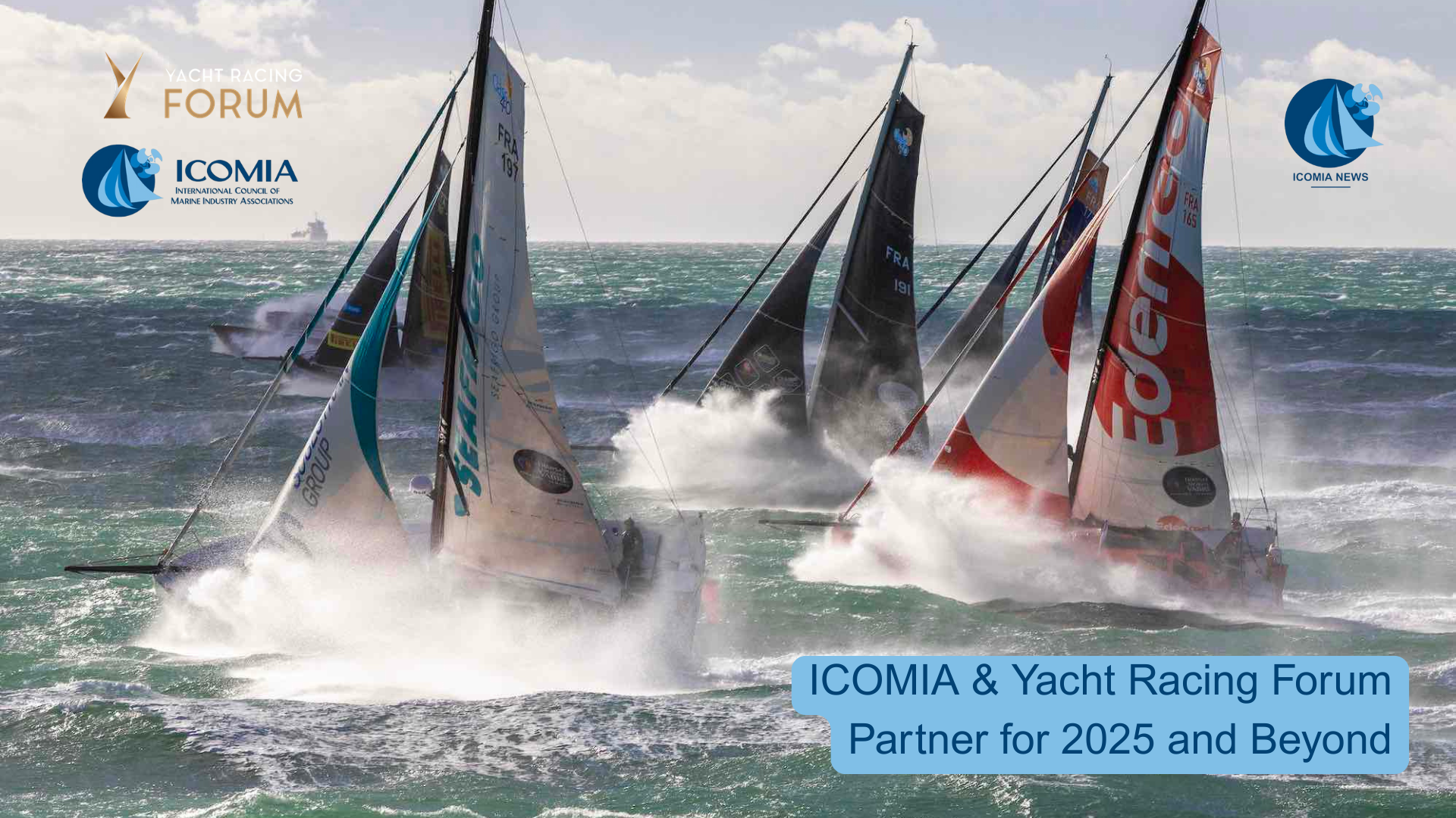 ICOMIA & Yacht Racing Forum Partner for 2025 and Beyond