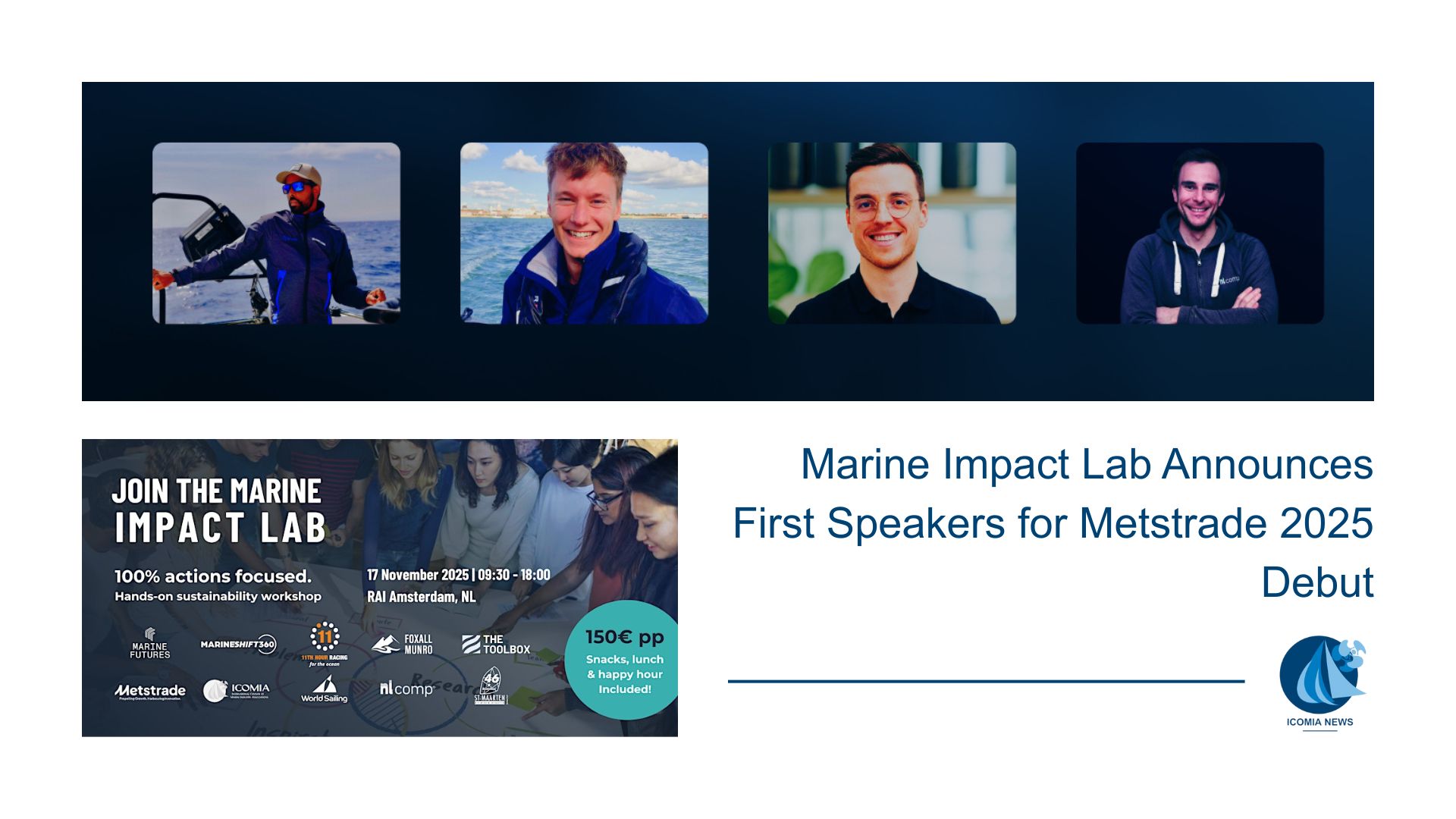 Marine Impact Lab Announces First Speakers for Metstrade 2025 Debut