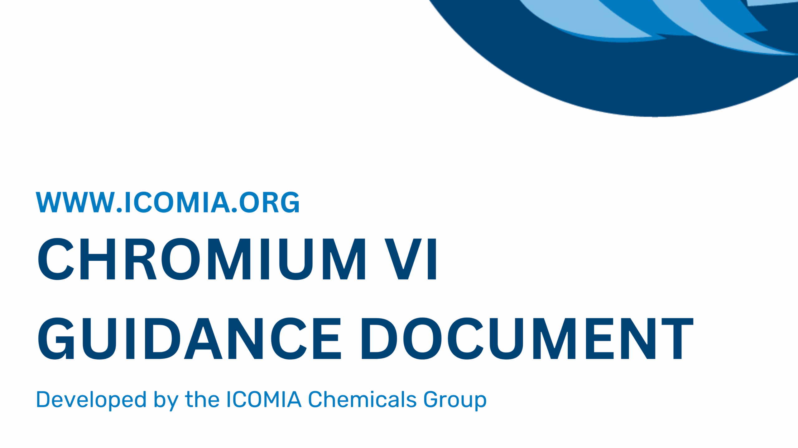 ICOMIA Chemicals Groups – Chromium VI Guidance
