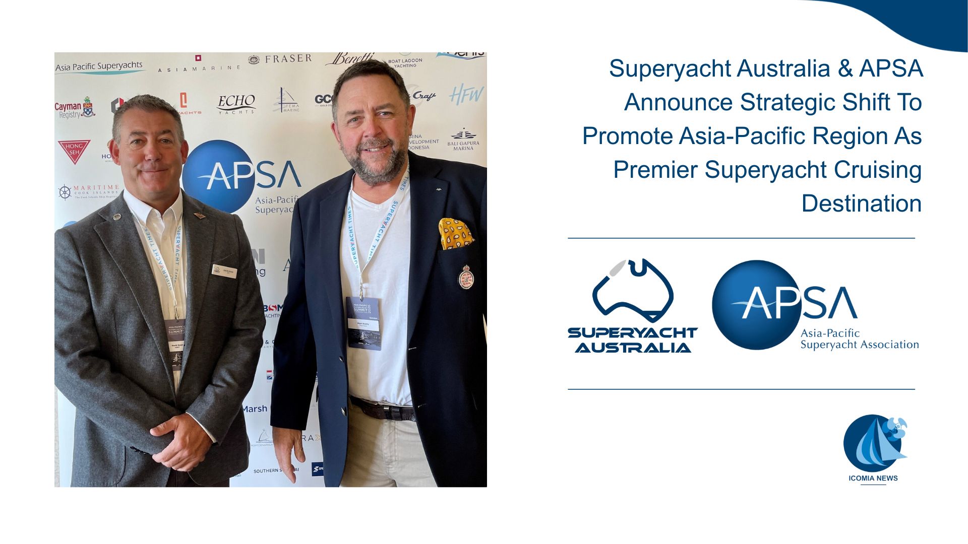Superyacht Australia & APSA Announce Strategic Shift To Promote Asia-Pacific Region As Premier Superyacht Cruising Destination