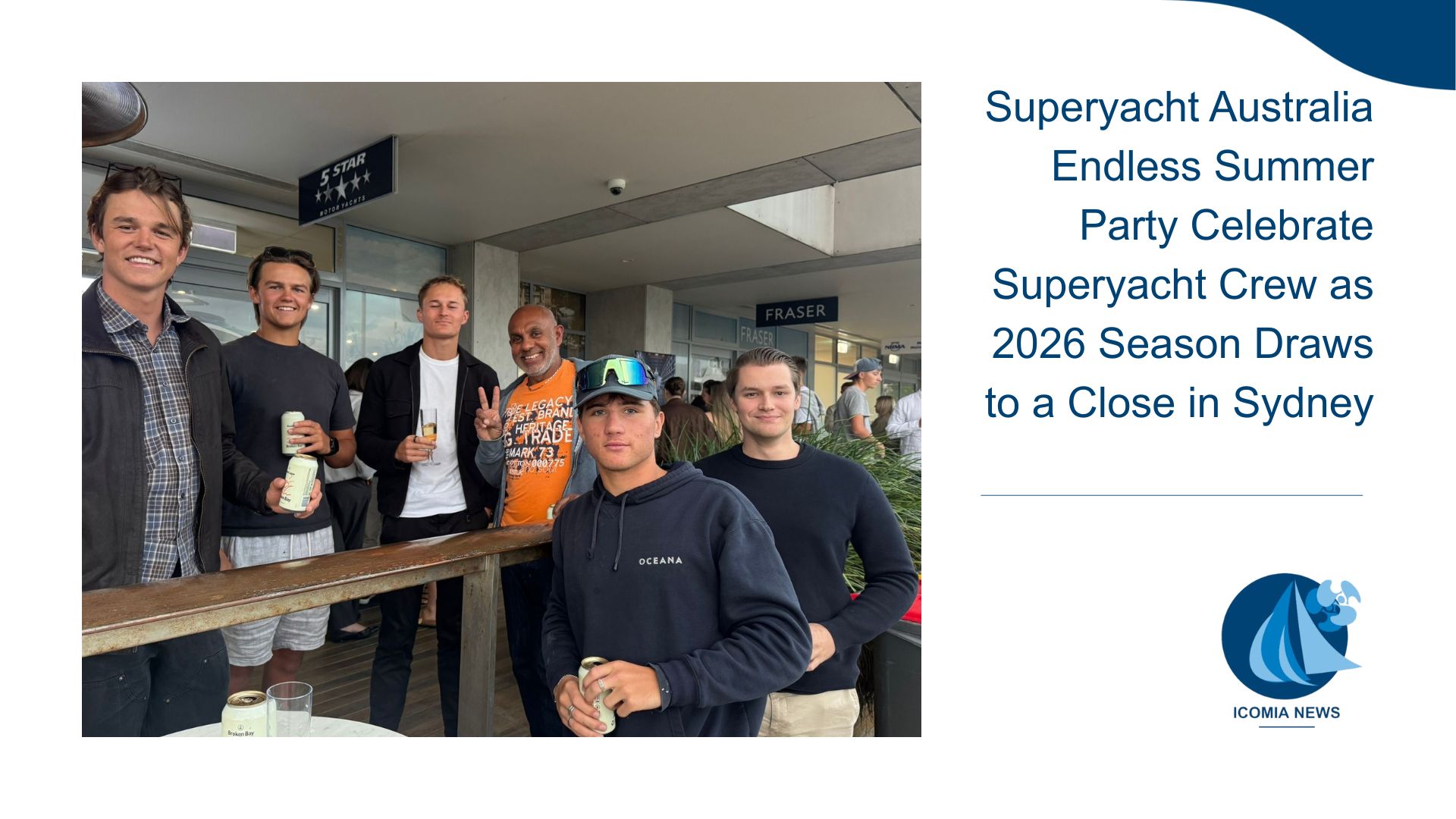 Superyacht Australia Endless Summer Party Celebrate Superyacht Crew as 2026 Season Draws to a Close in Sydney